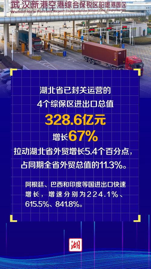 海报丨连续9个季度正增长 2022湖北外贸半年报出炉