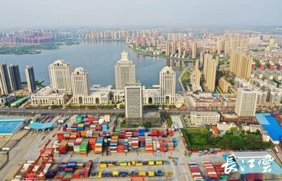 湖北对世界说 | 这是阳逻港 更是国际港!